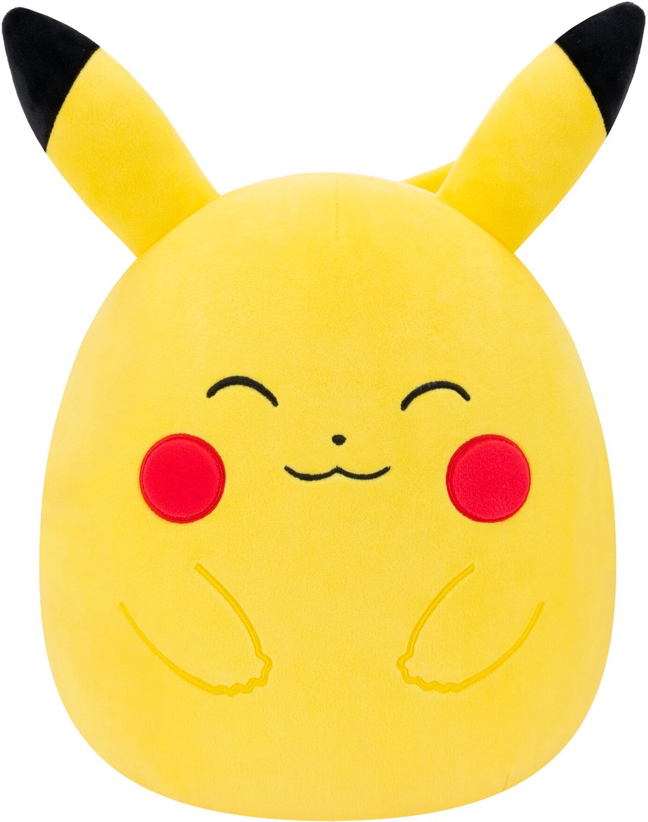 Squishmallows pokémon - pikachu - 35cm plush